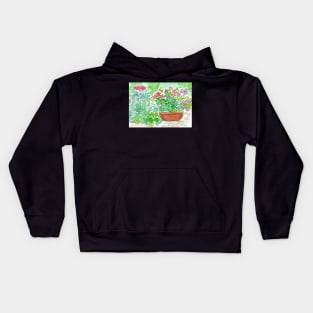 Little Spring Garden Kids Hoodie